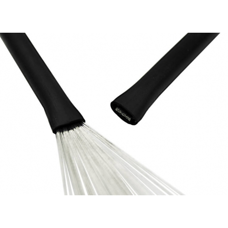 Rohema Jazz JB2 Geri Çekilebilir Metal Fırça Baget<br>Fotoğraf: 2/4