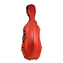 Rösler CL98CL-RD Carbon Fiber 4/4  Çello Case (Kırmızı)