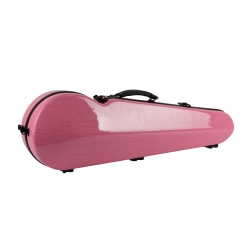 Rösler VLS94CL-PK Carbon Fiber 4/4 Keman Case  (Pembe)