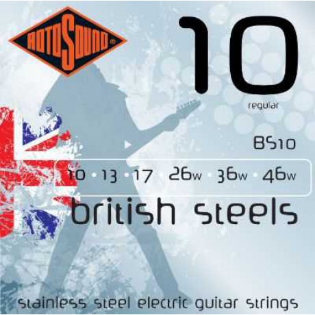 Rotosound BS10 Biritish Steels Elektro Gitar Teli (10-46)<br>Fotoğraf: 1/1