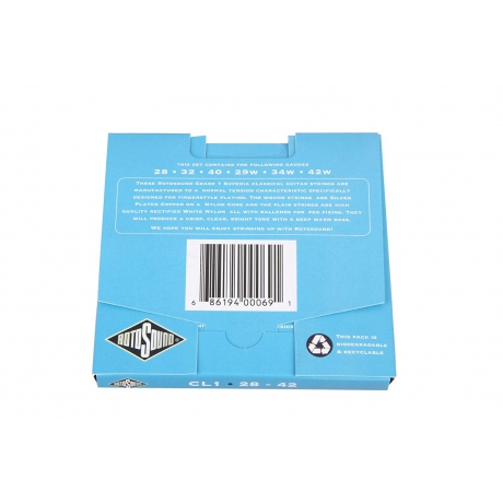 Rotosound CL1 Superia Klasik Gitar Teli (Normal Tension)<br>Fotoğraf: 2/3