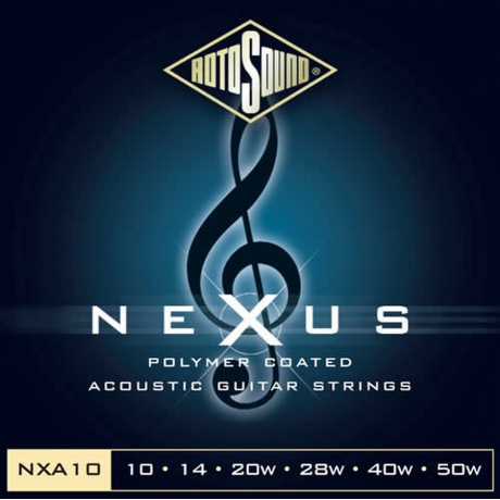 Rotosound NXA10 Akustik Gitar Teli (10-50)<br>Fotoğraf: 1/1