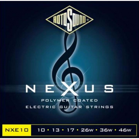 Rotosound NXE10 Nexus Polymer Elektro Gitar Teli (10-46)<br>Fotoğraf: 1/1