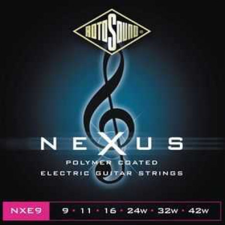 Rotosound NXE9 Nexus Polymer Elektro Gitar Teli (9-42)<br>Fotoğraf: 1/1