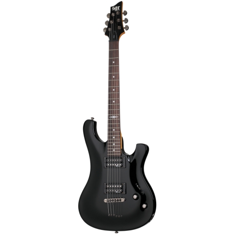 Schecter 006 SGR Elektro Gitar (Gloss Black)<br>Fotoğraf: 1/5