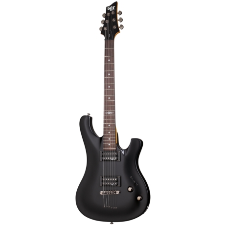 Schecter 006 SGR Elektro Gitar (Midnight Satin Black)<br>Fotoğraf: 1/3