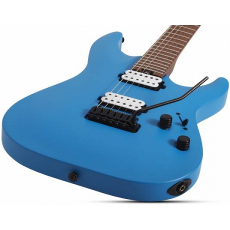 Schecter Aaron Marshall AM-6 Elektro Gitar (Satin Royal Sapphire)<br>Fotoğraf: 2/7