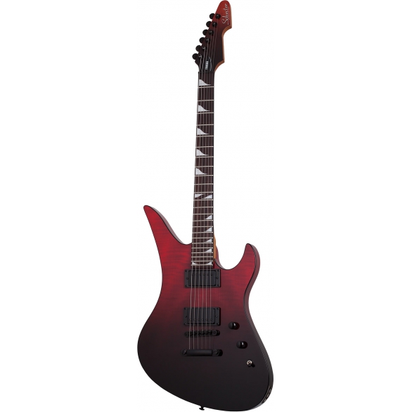 Schecter Avenger Standard Elektro Gitar (Blood Burst), Fotoğraf: 1/6