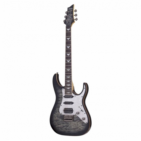 Schecter Banshee-6 Extreme Elektro Gitar (Charcoal Burst)<br>Fotoğraf: 1/4