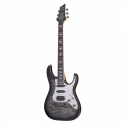 Schecter Banshee-6 Extreme Elektro Gitar (Charcoal Burst)