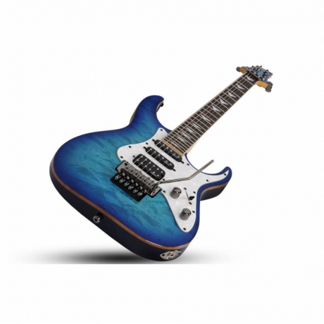 Schecter Banshee-6 Extreme FR Elektro Gitar (Ocean Blue Burst)<br>Fotoğraf: 2/5