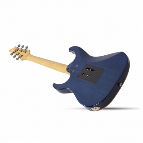 Schecter Banshee-6 Extreme FR Elektro Gitar (Ocean Blue Burst)<br>Fotoğraf: 3/5