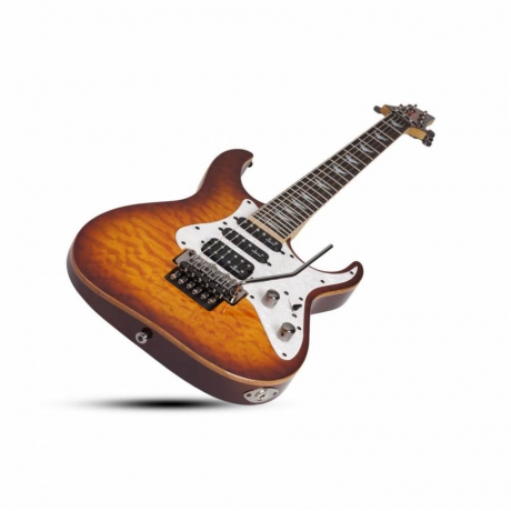 Schecter Banshee-6 Extreme FR Elektro Gitar (Vintage Sunburst)<br>Fotoğraf: 3/4