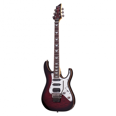 Schecter Banshee-6 Fr Extreme Cb Elektro Gitar (Black Cherry Burst)<br>Fotoğraf: 1/6
