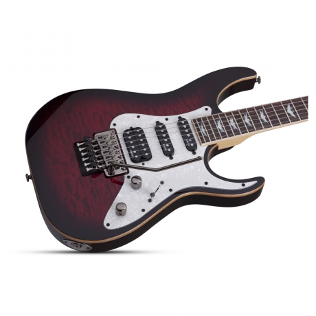 Schecter Banshee-6 Fr Extreme Cb Elektro Gitar (Black Cherry Burst)<br>Fotoğraf: 2/6