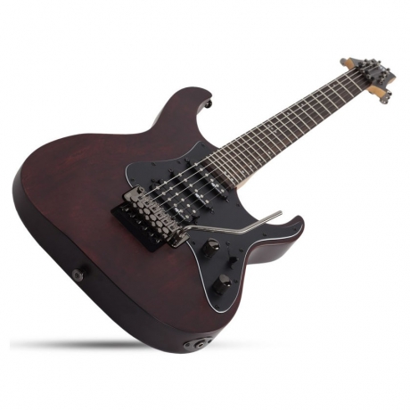 Schecter BANSHEE-6 FR SGR Elektro Gitar (Walnut Satin)<br>Fotoğraf: 2/5