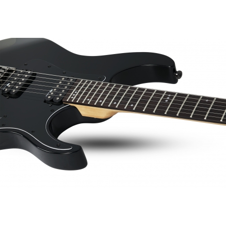 Schecter BANSHEE-6 SGR Elektro Gitar (Mat Siyah)<br>Fotoğraf: 4/6