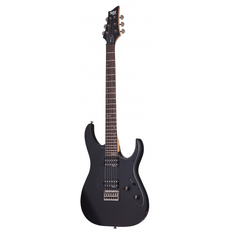 Schecter BANSHEE-6 SGR Elektro Gitar (Mat Siyah)<br>Fotoğraf: 1/6