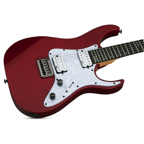Schecter BANSHEE-6 SGR Elektro Gitar (Metallic Red)<br>Fotoğraf: 2/7