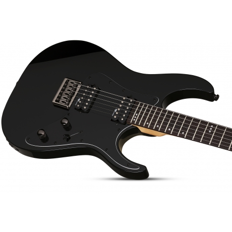 Schecter BANSHEE-6 SGR Elektro Gitar (Siyah)<br>Fotoğraf: 3/6
