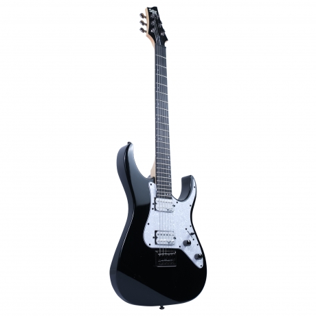 Schecter BANSHEE-6 SGR Elektro Gitar (Siyah-Beyaz)<br>Fotoğraf: 3/4