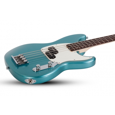 Schecter Banshee Bass Bas Gitar (Vintage Pelham Blue)<br>Fotoğraf: 2/8