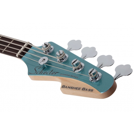 Schecter Banshee Bass Bas Gitar (Vintage Pelham Blue)<br>Fotoğraf: 7/8
