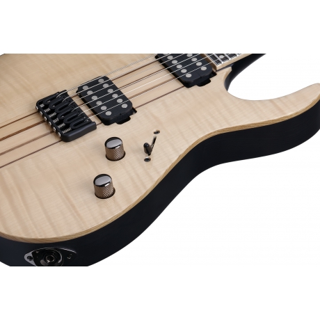 Schecter Banshee Elite-6 Elektro Gitar (Gloss Natural)<br>Fotoğraf: 4/6