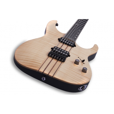 Schecter Banshee Elite-6 Elektro Gitar (Gloss Natural)<br>Fotoğraf: 3/6