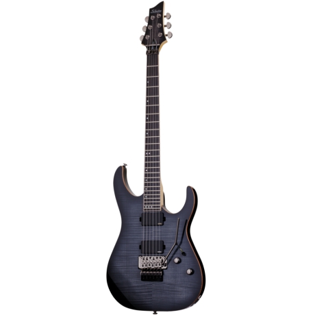 Schecter Banshee FR Aktif Elektro Gitar (Trans Black Burst)<br>Fotoğraf: 1/4