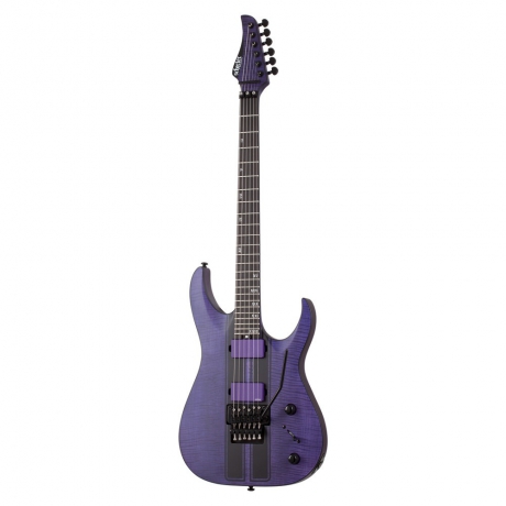 Schecter Banshee GT FR Elektro Gitar (Satin Trans Purple)<br>Fotoğraf: 1/6