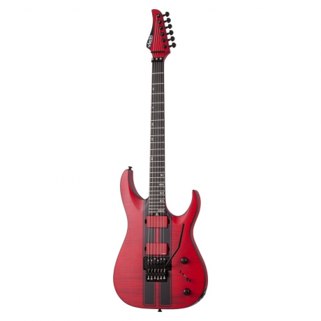 Schecter Banshee GT FR Elektro Gitar (Satin Trans Red)<br>Fotoğraf: 1/7