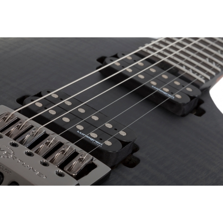Schecter Banshee Mach-6 Evertune Elektro Gitar (Fallout Burst)<br>Fotoğraf: 3/8
