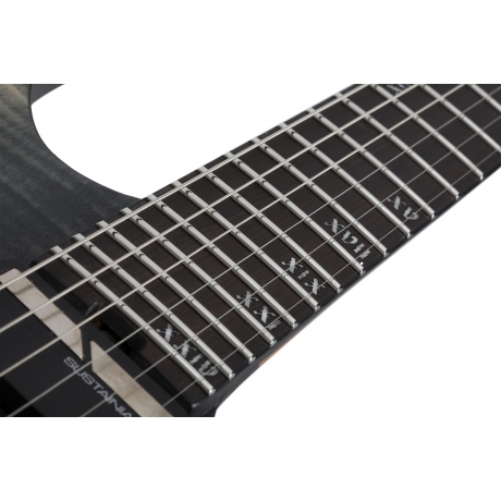 Schecter Banshee Mach-6 FR S Elektro Gitar (Fallout Burst)<br>Fotoğraf: 5/9