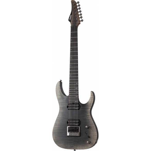 Schecter Banshee Mach-7 Evertune 7 Telli Elektro Gitar (Fallout Burst), Fotoğraf: 1/8