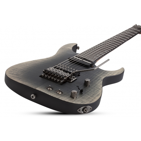 Schecter Banshee Mach-7 FR S 7 Telli Elektro Gitar (Fallout Burst)<br>Fotoğraf: 5/7
