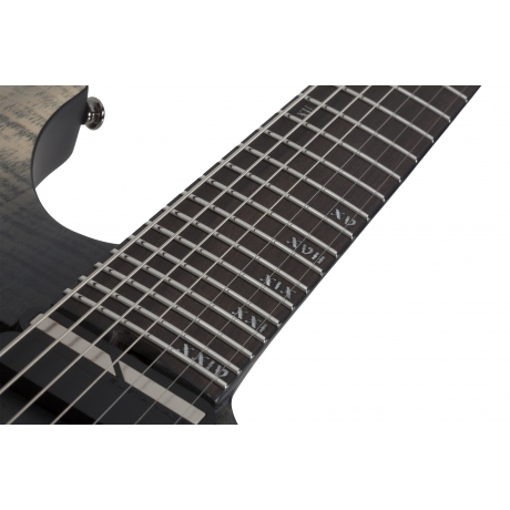Schecter Banshee Mach-7 FR S 7 Telli Elektro Gitar (Fallout Burst)<br>Fotoğraf: 6/7