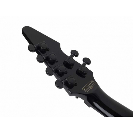 Schecter Blackjack A-6 FR Elektro Gitar (Gloss Black)<br>Fotoğraf: 8/8