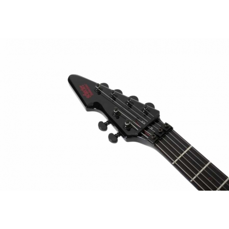Schecter Blackjack A-6 FR Elektro Gitar (Gloss Black)<br>Fotoğraf: 5/8