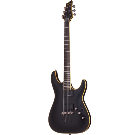 Schecter Blackjack ATX C-1 Elektro Gitar (Aged Black Satin)<br>Fotoğraf: 1/7