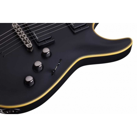 Schecter Blackjack ATX C-1 Elektro Gitar (Aged Black Satin)<br>Fotoğraf: 6/7