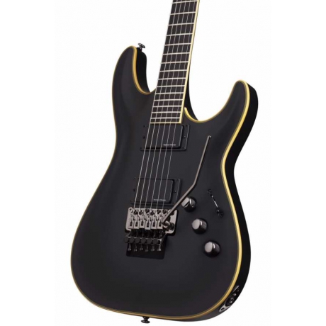 Schecter Blackjack ATX C-1 FR Elektro Gitar (Aged Black Satin)<br>Fotoğraf: 4/6