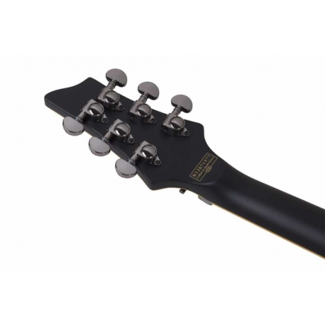 Schecter Blackjack ATX C-1 FR Elektro Gitar (Aged Black Satin)<br>Fotoğraf: 5/6
