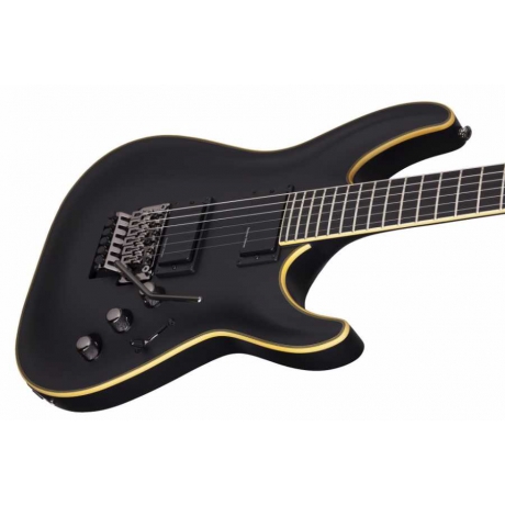 Schecter Blackjack ATX C-1 FR Elektro Gitar (Aged Black Satin)<br>Fotoğraf: 6/6