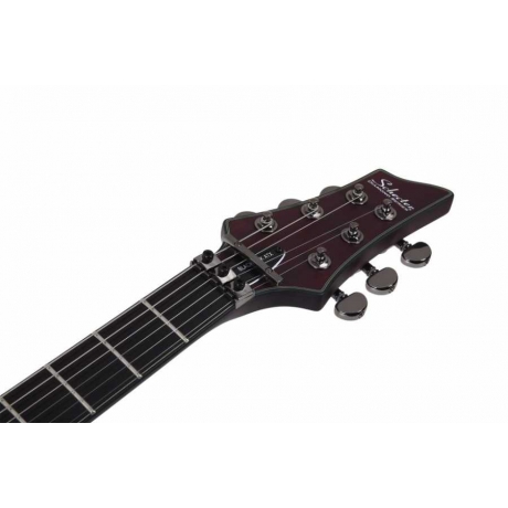 Schecter Blackjack ATX C-1 FR Elektro Gitar (Vampyre Red Satin)<br>Fotoğraf: 8/8