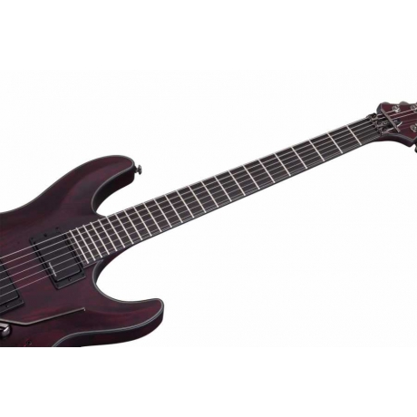 Schecter Blackjack ATX C-1 FR Elektro Gitar (Vampyre Red Satin)<br>Fotoğraf: 3/8