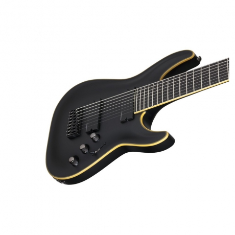 Schecter Blackjack ATX C-8 Elektro Gitar (Aged Black Satin)<br>Fotoğraf: 3/5