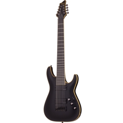 Schecter Blackjack ATX C-8 Elektro Gitar (Aged Black Satin)