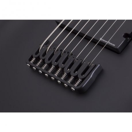 Schecter Blackjack ATX C-8 Elektro Gitar (Aged Black Satin)<br>Fotoğraf: 2/5