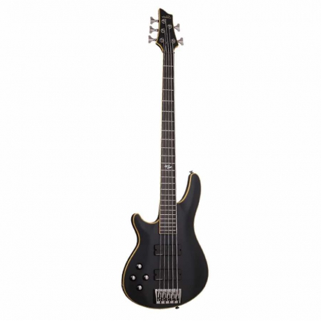 Schecter Blackjack ATX C5 Solak Bas Gitar (Aged Black Satin)<br>Fotoğraf: 1/1